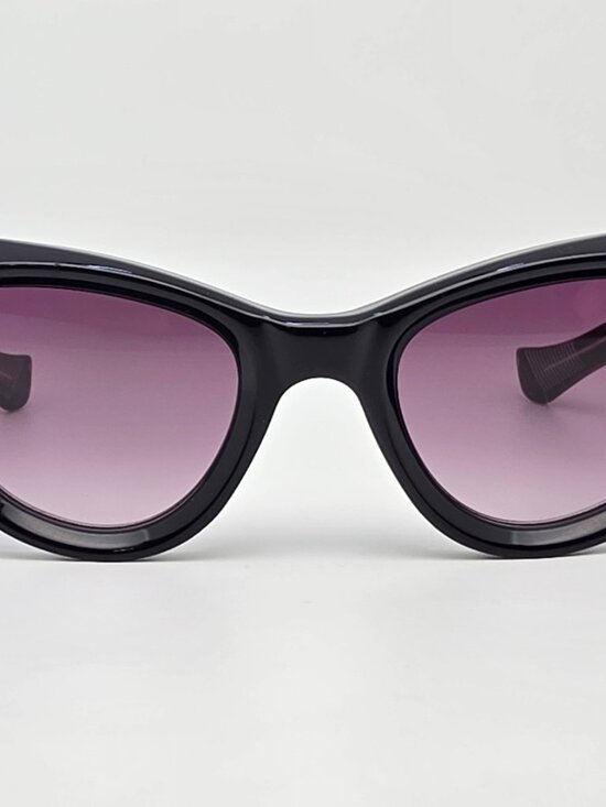 Jacques Marie Mage Viola Navy Frame Sky Wine Gradient Lens Cat Eye Sunglasses main image 6